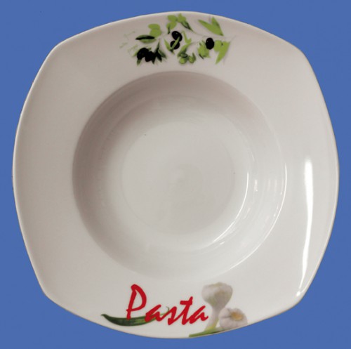 Assiette à salade/pâtes, Ø 280 mm, en porcelaine robuste