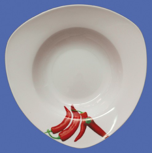 Assiette à salade/pâtes, Ø 300 mm, en porcelaine robuste