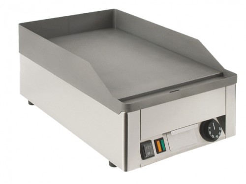 Fry Top, Electric, 330 X 540 X 220 Mm, Smooth, Grey Iron,