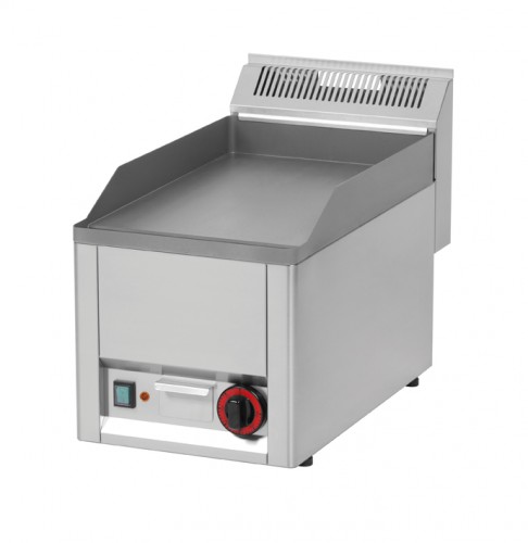 Fry Top, Electric, Smooth, 330X600X290 Mm, Stainless Steel,