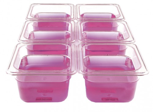 Gastronormcontainer synthetics, 176x162x100mm