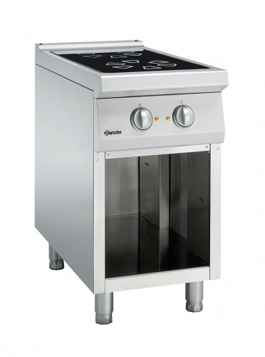 Cerane stove 900, 2 HTzon., open base unit