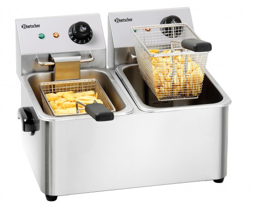 Friteuse Snack II, 2x4L, AT
