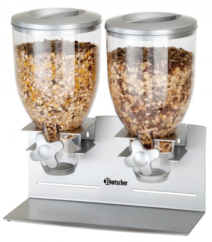 Cereal dispenser, double
