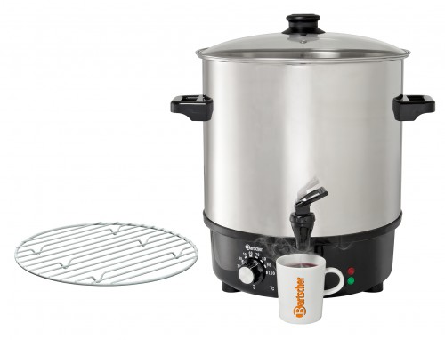 Marmite VC, stérilisateur 25L, Acier inoxydable