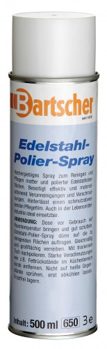 Stainless steel polisher spray 500ml can