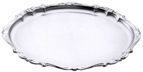 Plateau baroque ovale     