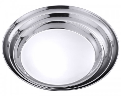 Plateau de service rond     