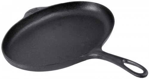 Poêle à poisson ovale