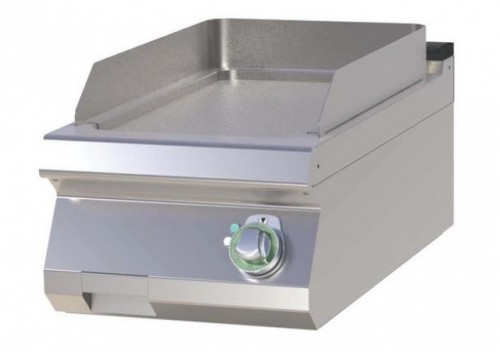 Fry Top, Gas, Smooth, 660X600X290 Mm, Stainless Steel,